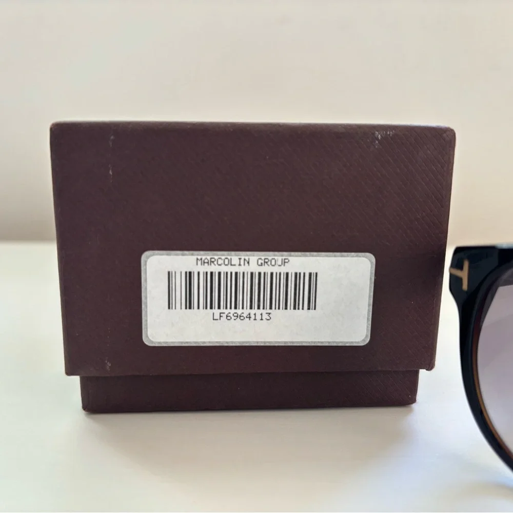 Tom Ford Oliver Black Sunglasses - Picture 6 of 12